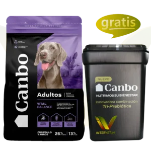 Canbo Dog Food Adulto Raza Mediana Grande Vital Balance + Tacho Canbo Gratis